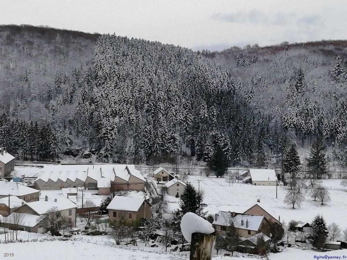 Gite Rural Les Maires D'Avaux Saint-Bresson Bagian luar foto