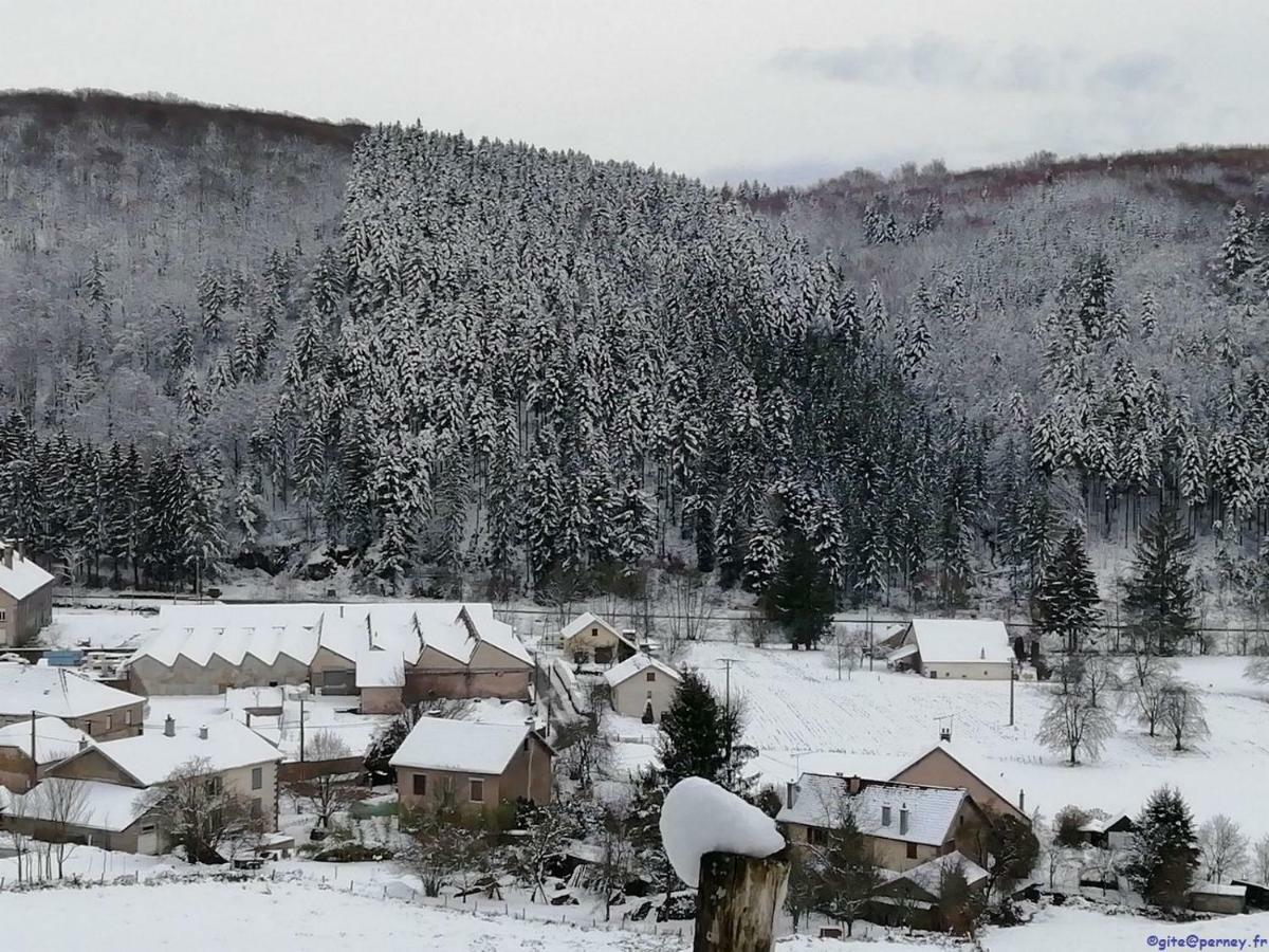 Gite Rural Les Maires D'Avaux Saint-Bresson Bagian luar foto